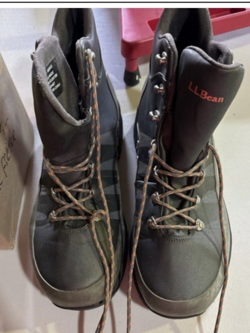 LL BEAN Men's 10 Wide VN # 05467 Lace up boots